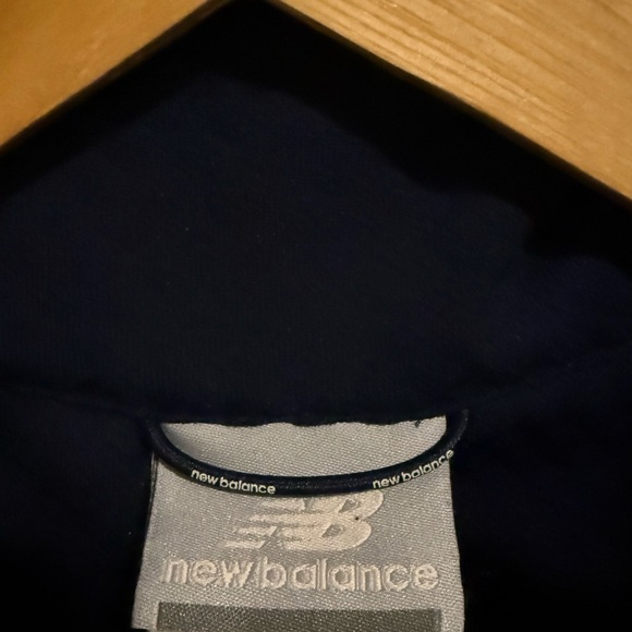 New Balance® for J.Crew vest Medium Navy Blue Warm Layer Running Hiking Camp - Picture 5 of 11